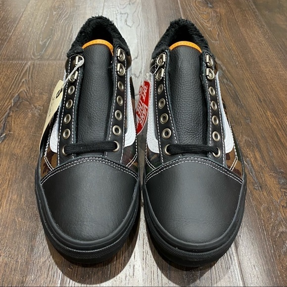 Vans Old‎ Skool All Weather MTE Women’s Sneakers Black/Camo Size 9 - Picture 5 of 13